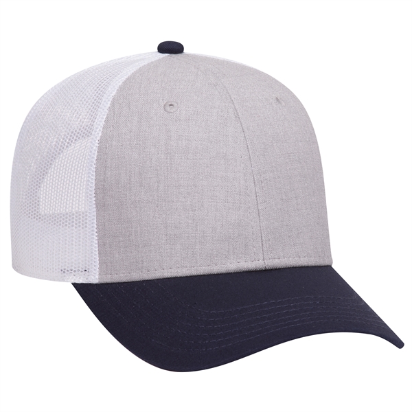 6 Panel Contrast Stitching Mesh Back Baseball Cap - 6 Panel Contrast Stitching Mesh Back Baseball Cap - Image 191 of 298