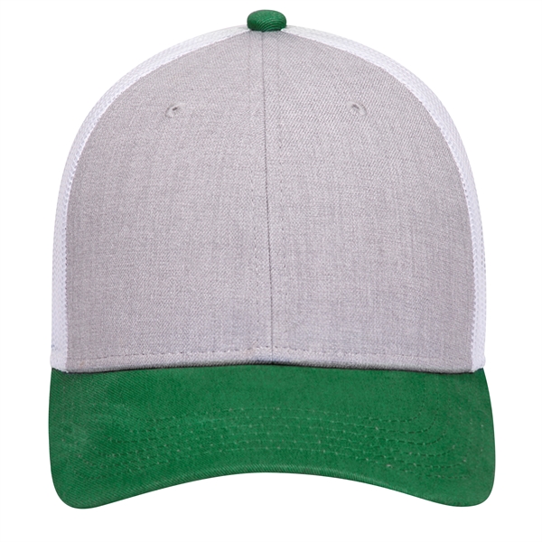 6 Panel Contrast Stitching Mesh Back Baseball Cap - 6 Panel Contrast Stitching Mesh Back Baseball Cap - Image 201 of 298