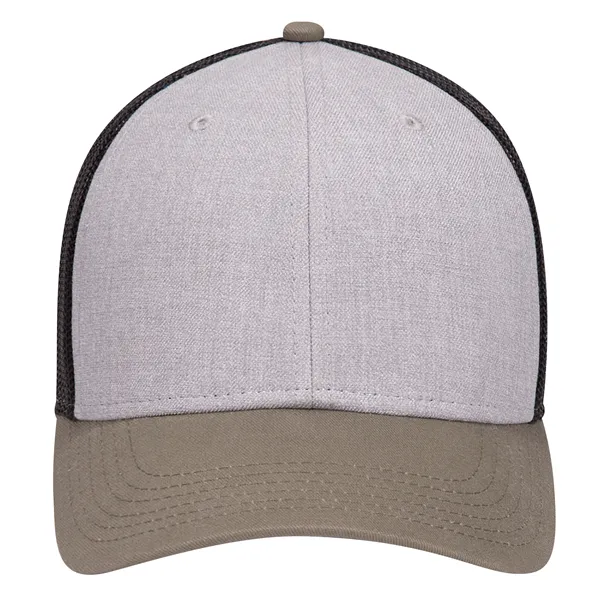 6 Panel Contrast Stitching Mesh Back Baseball Cap - 6 Panel Contrast Stitching Mesh Back Baseball Cap - Image 234 of 298