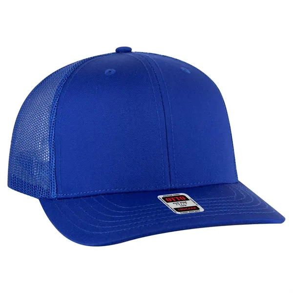 6 Panel Mid Profile Mesh Back Trucker Hat - 6 Panel Mid Profile Mesh Back Trucker Hat - Image 1 of 299