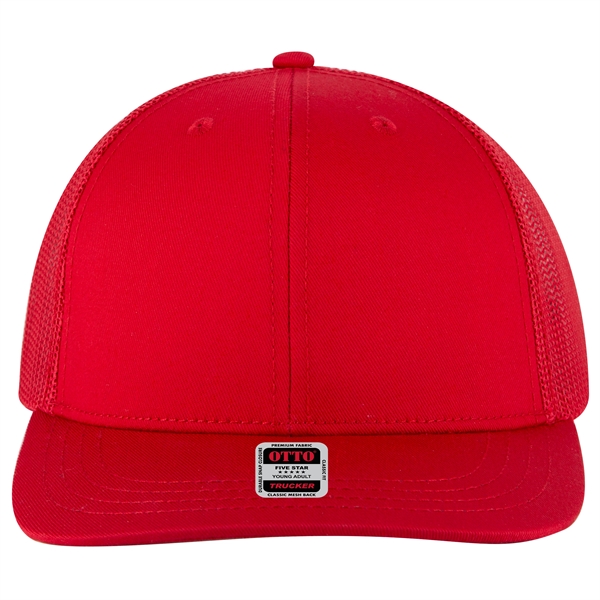 6 Panel Mid Profile Mesh Back Trucker Hat - 6 Panel Mid Profile Mesh Back Trucker Hat - Image 12 of 299