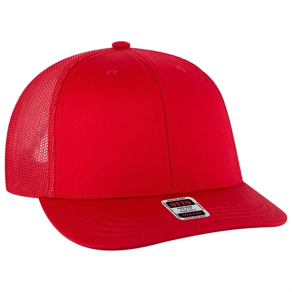 6 Panel Mid Profile Mesh Back Trucker Hat - 6 Panel Mid Profile Mesh Back Trucker Hat - Image 12 of 299