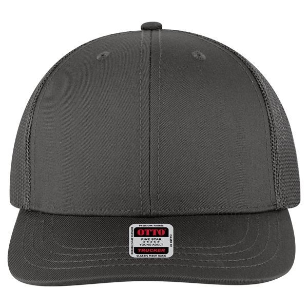 6 Panel Mid Profile Mesh Back Trucker Hat - 6 Panel Mid Profile Mesh Back Trucker Hat - Image 52 of 299