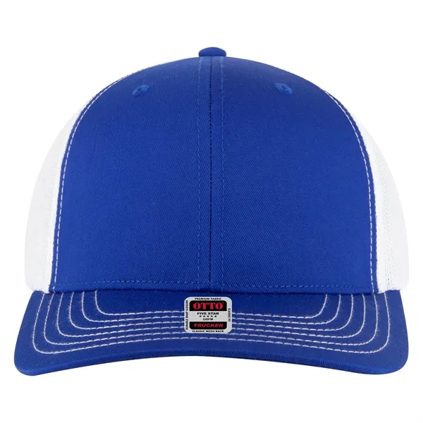 6 Panel Mid Profile Mesh Back Trucker Hat - 6 Panel Mid Profile Mesh Back Trucker Hat - Image 70 of 299