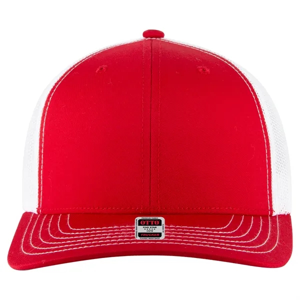 6 Panel Mid Profile Mesh Back Trucker Hat - 6 Panel Mid Profile Mesh Back Trucker Hat - Image 78 of 299