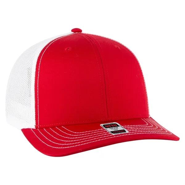 6 Panel Mid Profile Mesh Back Trucker Hat - 6 Panel Mid Profile Mesh Back Trucker Hat - Image 79 of 299