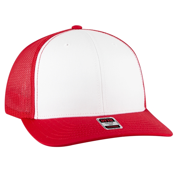 6 Panel Mid Profile Mesh Back Trucker Hat - 6 Panel Mid Profile Mesh Back Trucker Hat - Image 82 of 299