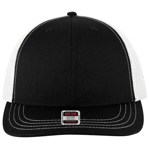 6 Panel Mid Profile Mesh Back Trucker Hat - 6 Panel Mid Profile Mesh Back Trucker Hat - Image 94 of 299