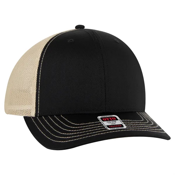 6 Panel Mid Profile Mesh Back Trucker Hat - 6 Panel Mid Profile Mesh Back Trucker Hat - Image 103 of 299