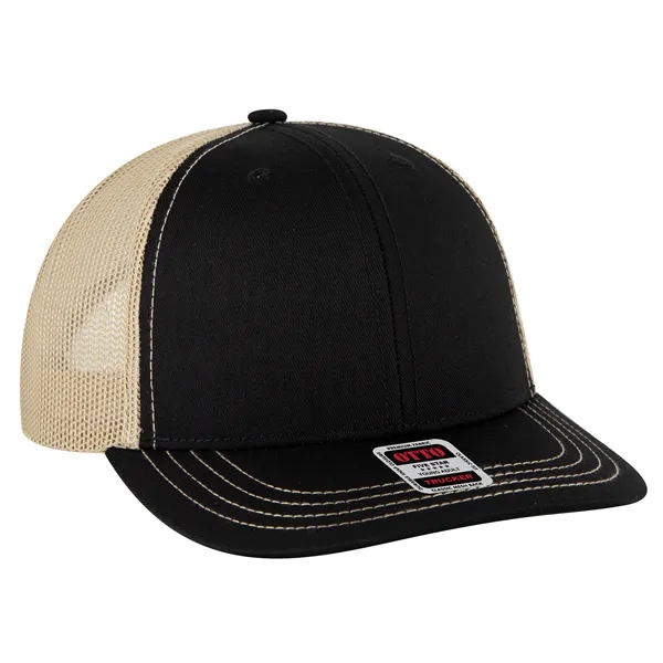 6 Panel Mid Profile Mesh Back Trucker Hat - 6 Panel Mid Profile Mesh Back Trucker Hat - Image 106 of 299