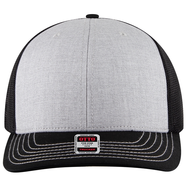 6 Panel Mid Profile Mesh Back Trucker Hat - 6 Panel Mid Profile Mesh Back Trucker Hat - Image 124 of 299