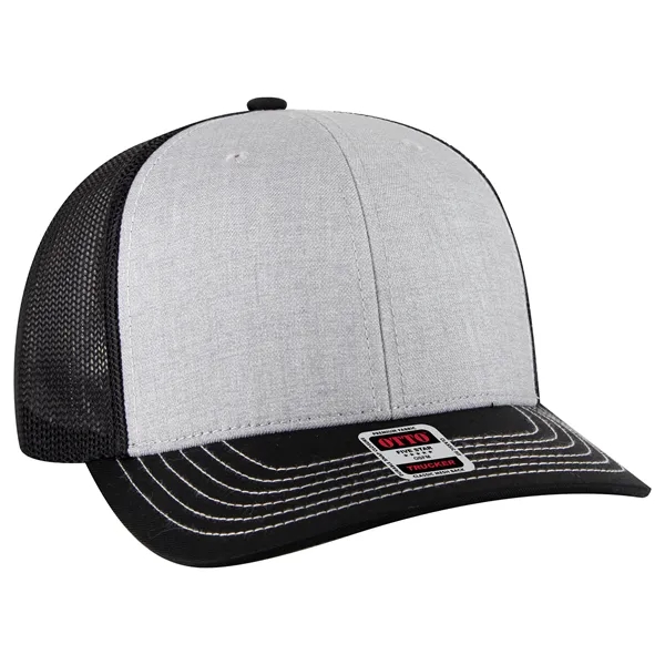 6 Panel Mid Profile Mesh Back Trucker Hat - 6 Panel Mid Profile Mesh Back Trucker Hat - Image 124 of 299