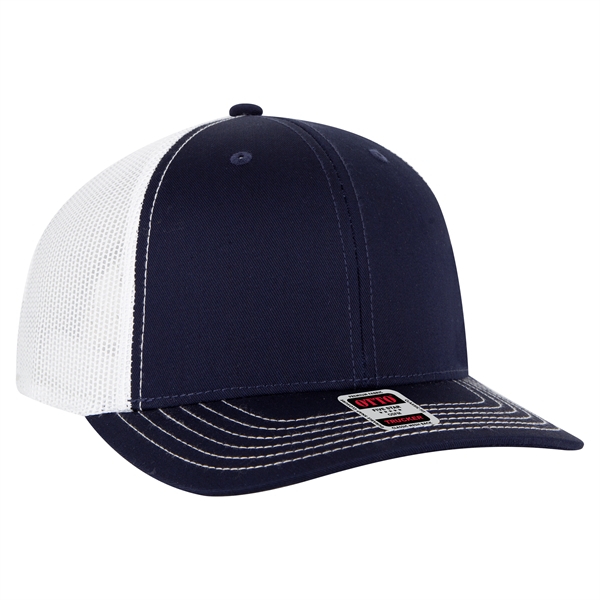 6 Panel Mid Profile Mesh Back Trucker Hat - 6 Panel Mid Profile Mesh Back Trucker Hat - Image 130 of 299