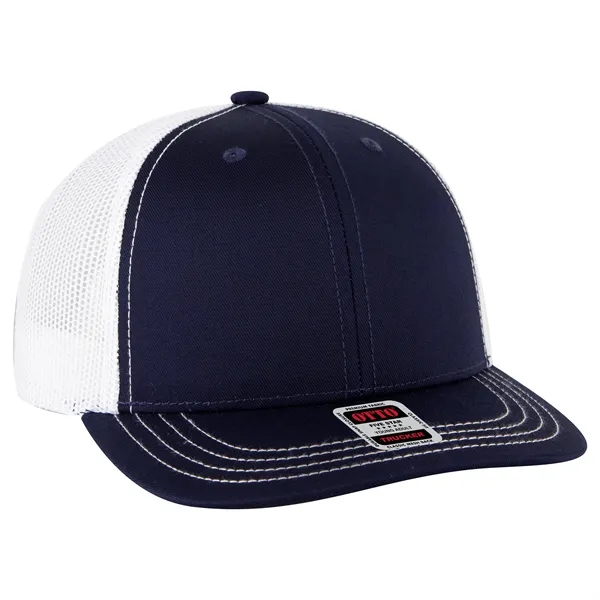 6 Panel Mid Profile Mesh Back Trucker Hat - 6 Panel Mid Profile Mesh Back Trucker Hat - Image 133 of 299