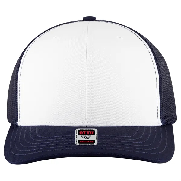 6 Panel Mid Profile Mesh Back Trucker Hat - 6 Panel Mid Profile Mesh Back Trucker Hat - Image 142 of 299