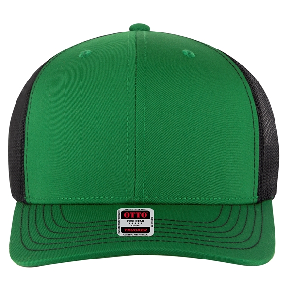 6 Panel Mid Profile Mesh Back Trucker Hat - 6 Panel Mid Profile Mesh Back Trucker Hat - Image 144 of 299