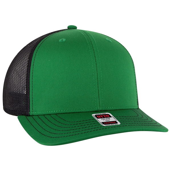 6 Panel Mid Profile Mesh Back Trucker Hat - 6 Panel Mid Profile Mesh Back Trucker Hat - Image 144 of 299