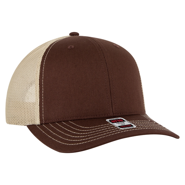 6 Panel Mid Profile Mesh Back Trucker Hat - 6 Panel Mid Profile Mesh Back Trucker Hat - Image 152 of 299