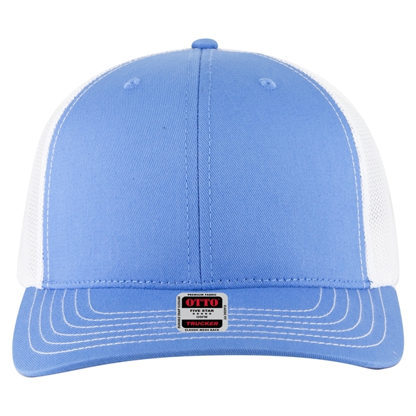 6 Panel Mid Profile Mesh Back Trucker Hat - 6 Panel Mid Profile Mesh Back Trucker Hat - Image 159 of 299