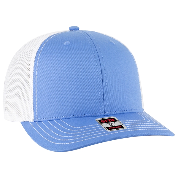 6 Panel Mid Profile Mesh Back Trucker Hat - 6 Panel Mid Profile Mesh Back Trucker Hat - Image 160 of 299