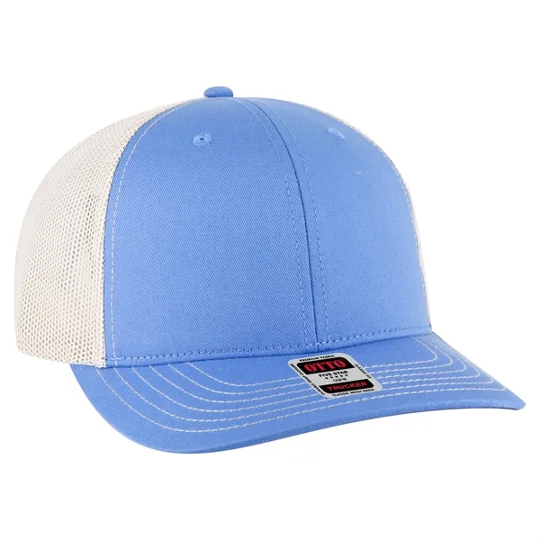 6 Panel Mid Profile Mesh Back Trucker Hat - 6 Panel Mid Profile Mesh Back Trucker Hat - Image 161 of 299