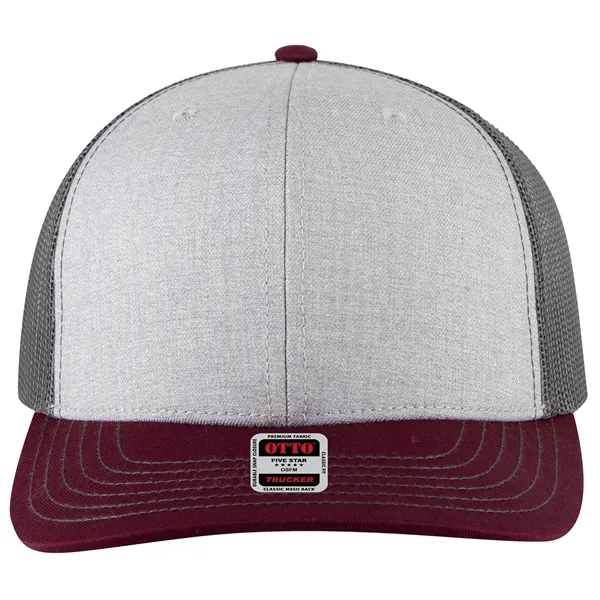 6 Panel Mid Profile Mesh Back Trucker Hat - 6 Panel Mid Profile Mesh Back Trucker Hat - Image 165 of 299