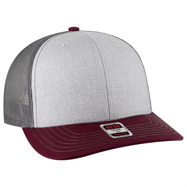 6 Panel Mid Profile Mesh Back Trucker Hat - 6 Panel Mid Profile Mesh Back Trucker Hat - Image 166 of 299