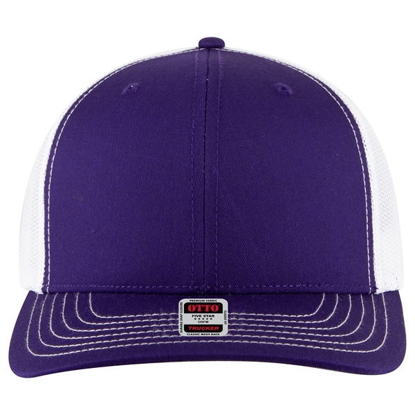 6 Panel Mid Profile Mesh Back Trucker Hat - 6 Panel Mid Profile Mesh Back Trucker Hat - Image 168 of 299