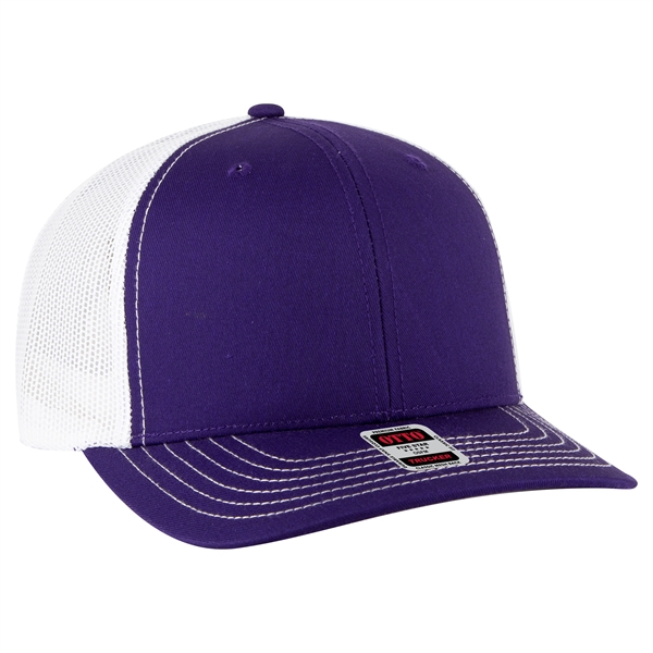 6 Panel Mid Profile Mesh Back Trucker Hat - 6 Panel Mid Profile Mesh Back Trucker Hat - Image 167 of 299