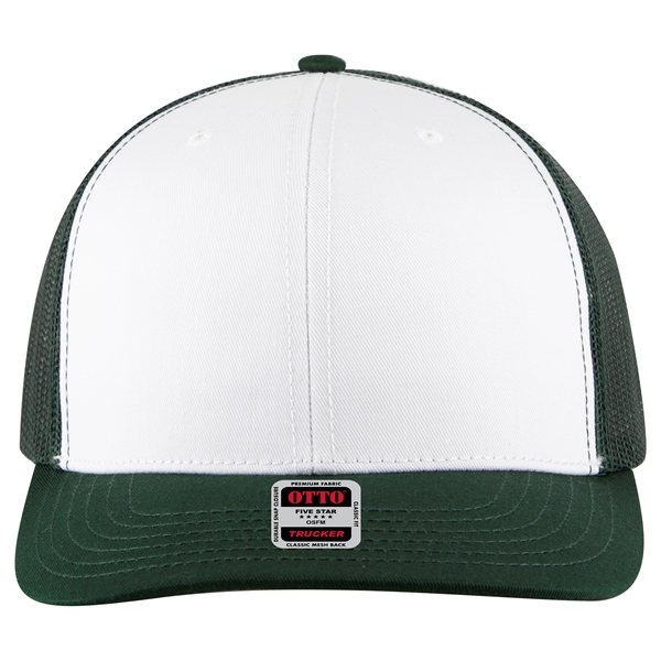 6 Panel Mid Profile Mesh Back Trucker Hat - 6 Panel Mid Profile Mesh Back Trucker Hat - Image 174 of 299