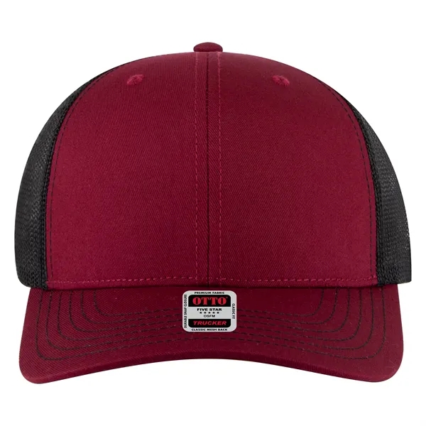 6 Panel Mid Profile Mesh Back Trucker Hat - 6 Panel Mid Profile Mesh Back Trucker Hat - Image 183 of 299