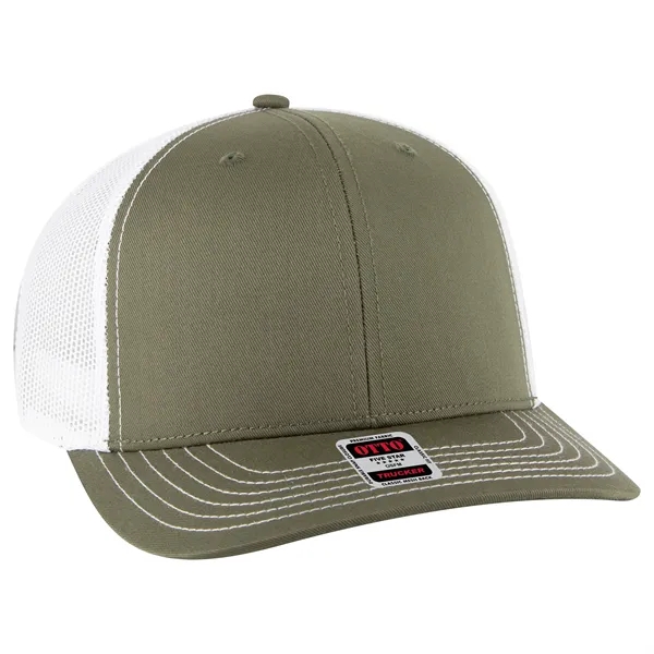 6 Panel Mid Profile Mesh Back Trucker Hat - 6 Panel Mid Profile Mesh Back Trucker Hat - Image 189 of 299