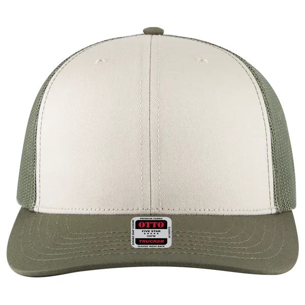 6 Panel Mid Profile Mesh Back Trucker Hat - 6 Panel Mid Profile Mesh Back Trucker Hat - Image 193 of 299