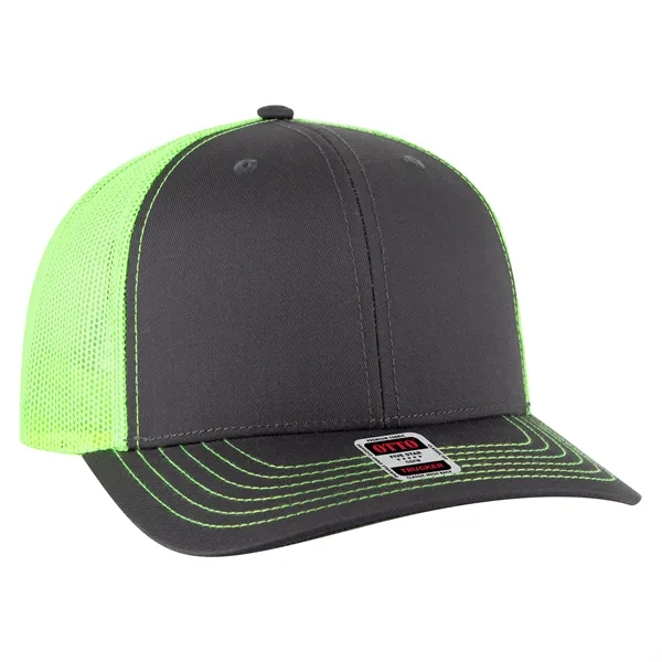 6 Panel Mid Profile Mesh Back Trucker Hat - 6 Panel Mid Profile Mesh Back Trucker Hat - Image 215 of 299