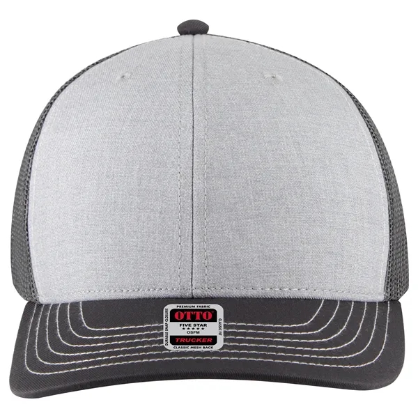 6 Panel Mid Profile Mesh Back Trucker Hat - 6 Panel Mid Profile Mesh Back Trucker Hat - Image 218 of 299