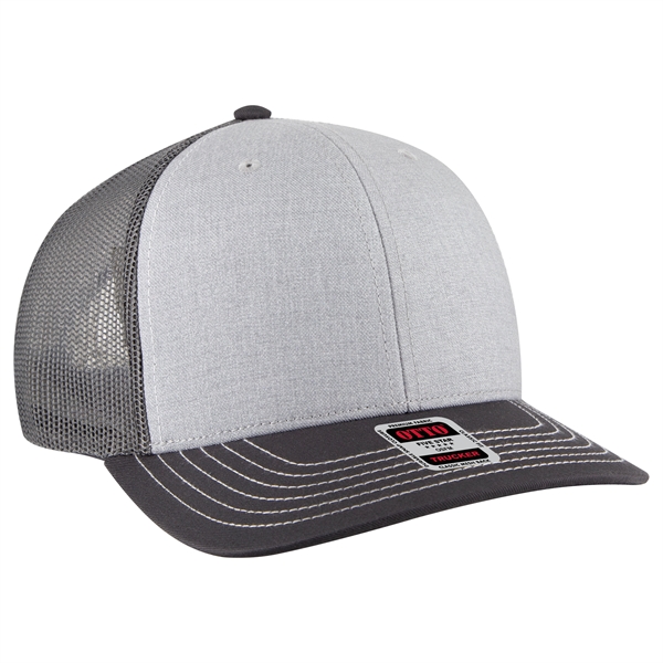 6 Panel Mid Profile Mesh Back Trucker Hat - 6 Panel Mid Profile Mesh Back Trucker Hat - Image 218 of 299