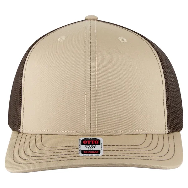 6 Panel Mid Profile Mesh Back Trucker Hat - 6 Panel Mid Profile Mesh Back Trucker Hat - Image 224 of 299