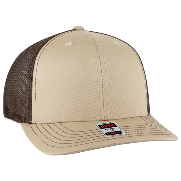 6 Panel Mid Profile Mesh Back Trucker Hat - 6 Panel Mid Profile Mesh Back Trucker Hat - Image 222 of 299