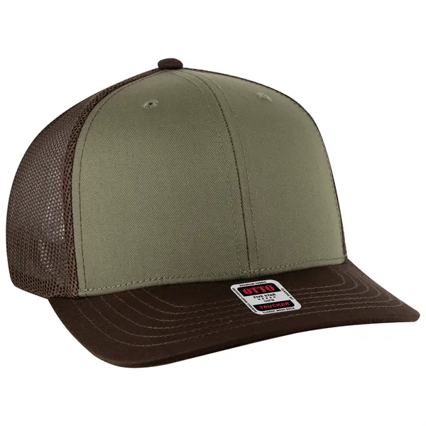 6 Panel Mid Profile Mesh Back Trucker Hat - 6 Panel Mid Profile Mesh Back Trucker Hat - Image 225 of 299