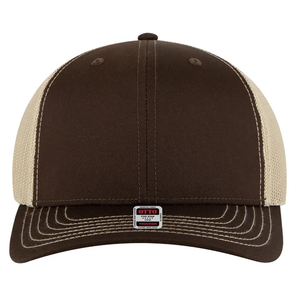 6 Panel Mid Profile Mesh Back Trucker Hat - 6 Panel Mid Profile Mesh Back Trucker Hat - Image 229 of 299