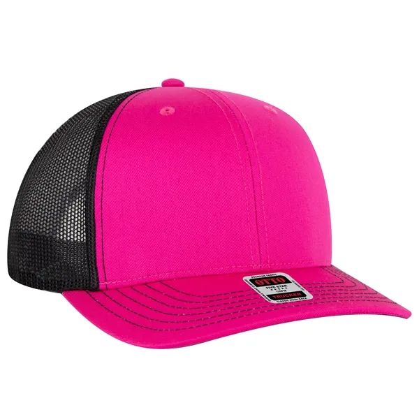 6 Panel Mid Profile Mesh Back Trucker Hat - 6 Panel Mid Profile Mesh Back Trucker Hat - Image 234 of 299