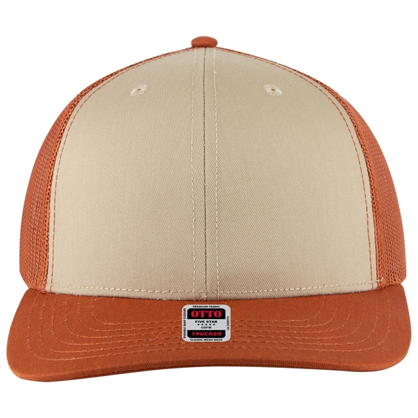 6 Panel Mid Profile Mesh Back Trucker Hat - 6 Panel Mid Profile Mesh Back Trucker Hat - Image 241 of 299