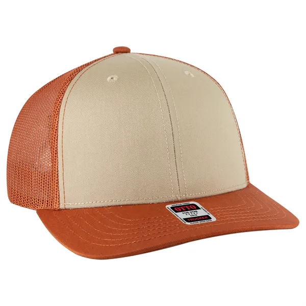 6 Panel Mid Profile Mesh Back Trucker Hat - 6 Panel Mid Profile Mesh Back Trucker Hat - Image 242 of 299