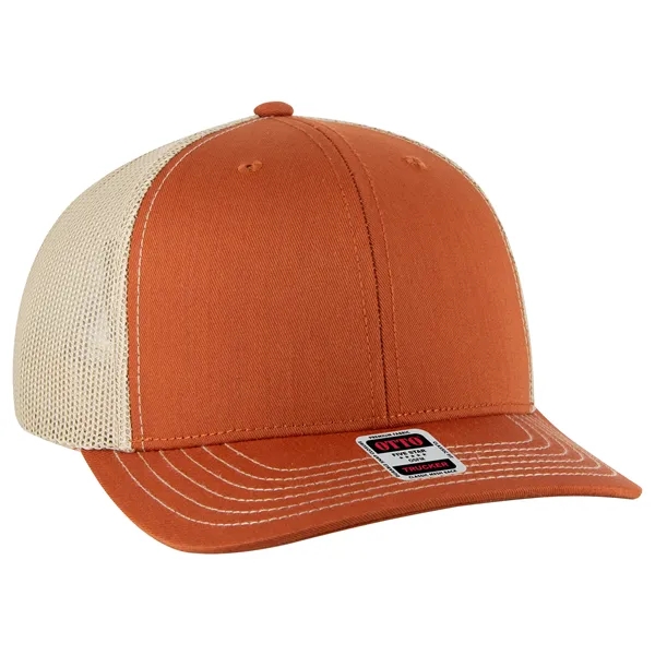 6 Panel Mid Profile Mesh Back Trucker Hat - 6 Panel Mid Profile Mesh Back Trucker Hat - Image 245 of 299