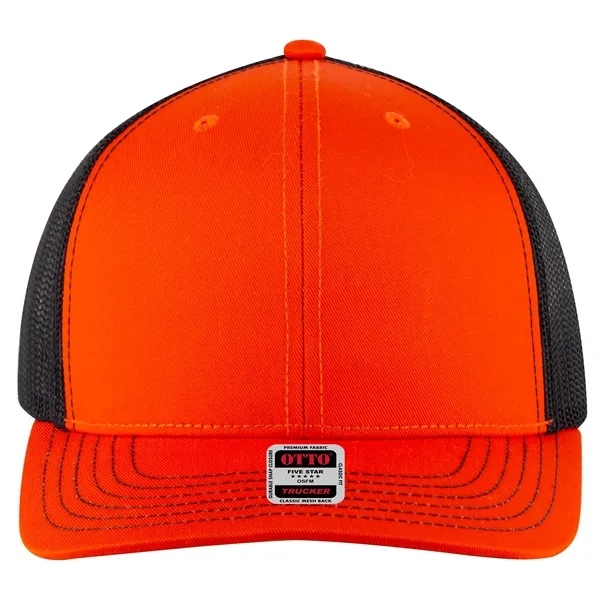 6 Panel Mid Profile Mesh Back Trucker Hat - 6 Panel Mid Profile Mesh Back Trucker Hat - Image 256 of 299