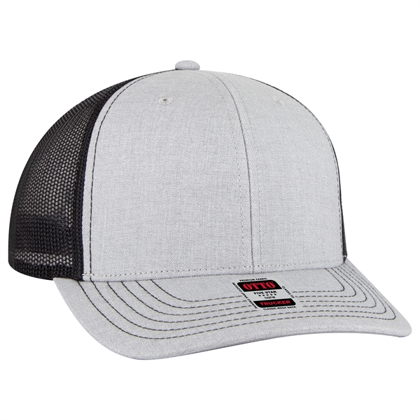 6 Panel Mid Profile Mesh Back Trucker Hat - 6 Panel Mid Profile Mesh Back Trucker Hat - Image 269 of 299