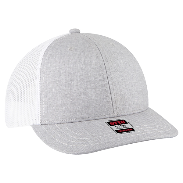 6 Panel Mid Profile Mesh Back Trucker Hat - 6 Panel Mid Profile Mesh Back Trucker Hat - Image 277 of 299