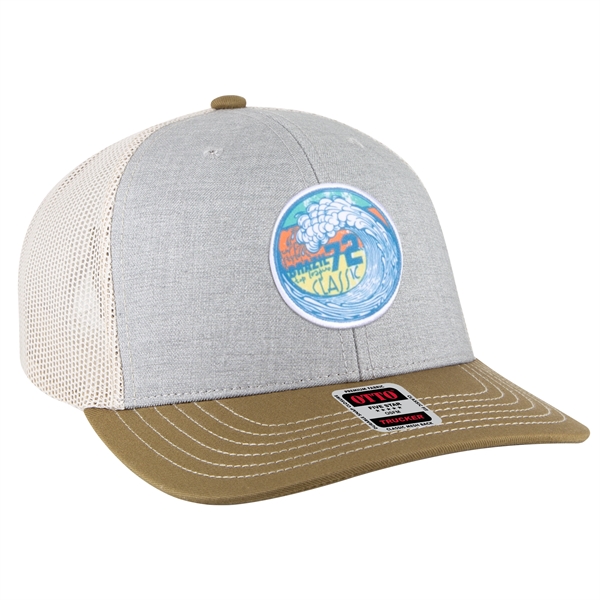 6 Panel Mid Profile Mesh Back Trucker Hat - 6 Panel Mid Profile Mesh Back Trucker Hat - Image 285 of 299