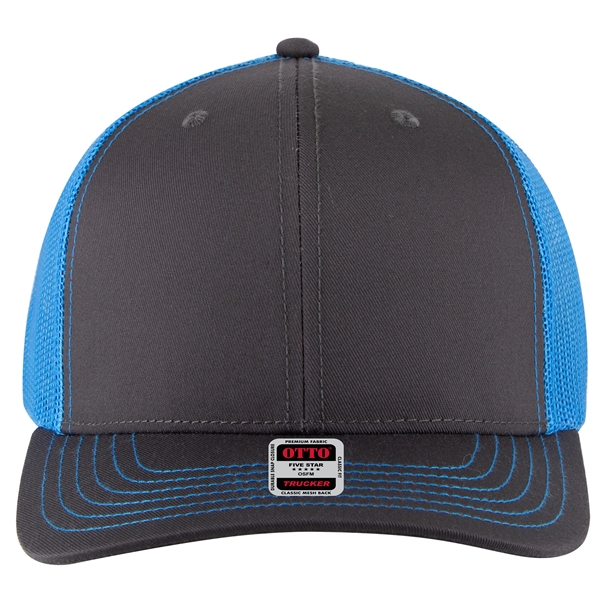 6 Panel Mid Profile Mesh Back Trucker Hat - 6 Panel Mid Profile Mesh Back Trucker Hat - Image 294 of 299