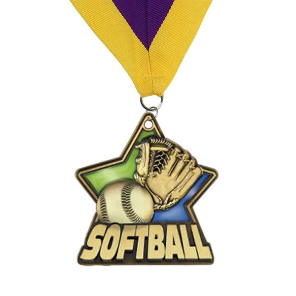 Soft Enamel Brass Medal - Soft Enamel Brass Medal - Image 0 of 0